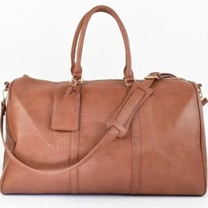 Sole Society Lacie Weekender Faux Leather Duffle Bag